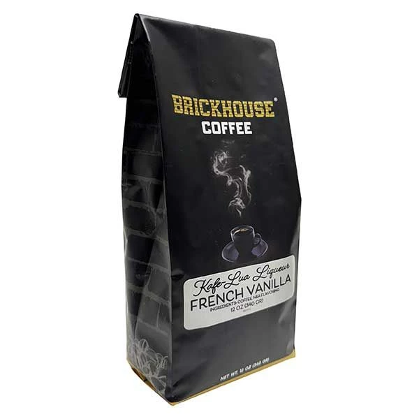 Kafe-Lua Liqueur Flavored Ground Coffee By Brickhouse, French Vanilla, 12oz Bag 1 Kafe-Lua Liqueur Flavored Ground Coffee By Brickhouse, French Vanilla, 12oz Bag