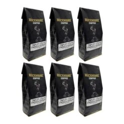 Kafe-Lua Liqueur Flavored Ground Coffee By Brickhouse, French Vanilla, 6 X 12oz Bags