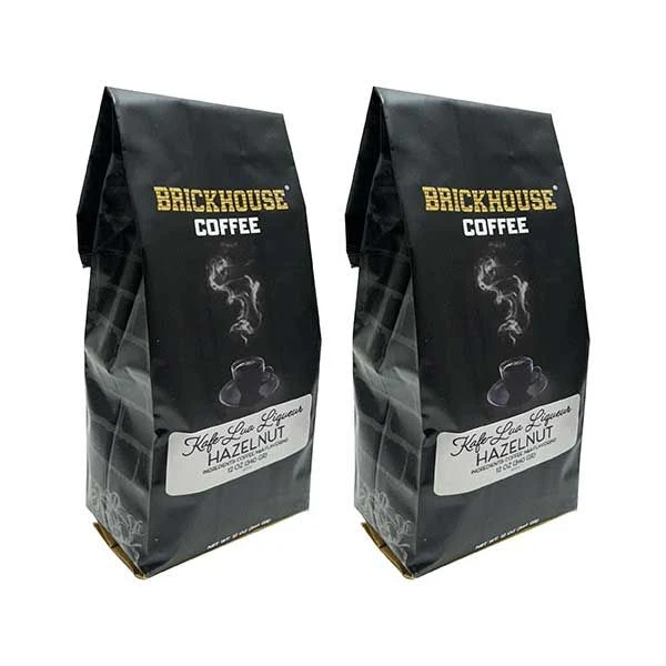 Kafe-Lua Liqueur Flavored Ground Coffee By Brickhouse, Hazelnut, 2 X 12oz Bags 1 Kafe-Lua Liqueur Flavored Ground Coffee By Brickhouse, Hazelnut, 2 X 12oz Bags