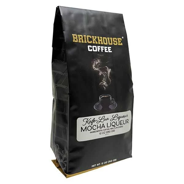 Kafe-Lua Liqueur Flavored Ground Coffee By Brickhouse, Mocha, 12oz Bag 1 Kafe-Lua Liqueur Flavored Ground Coffee By Brickhouse, Mocha, 12oz Bag