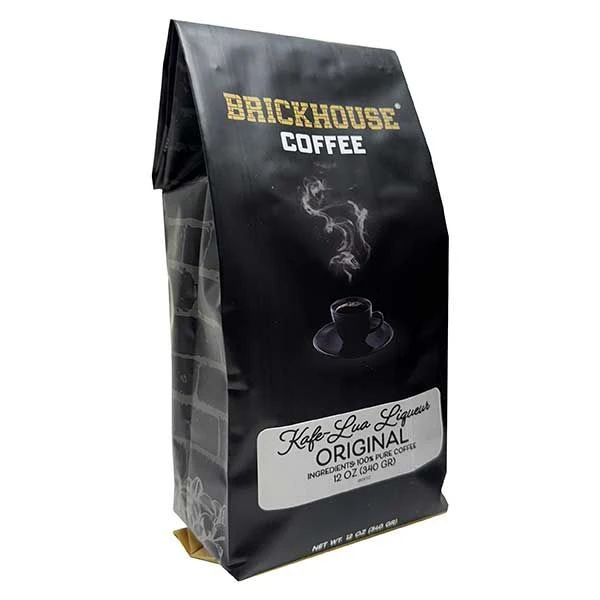 Kafe-Lua Liqueur Flavored Ground Coffee By Brickhouse, Original, 12oz Bag 1 Kafe-Lua Liqueur Flavored Ground Coffee By Brickhouse, Original, 12oz Bag