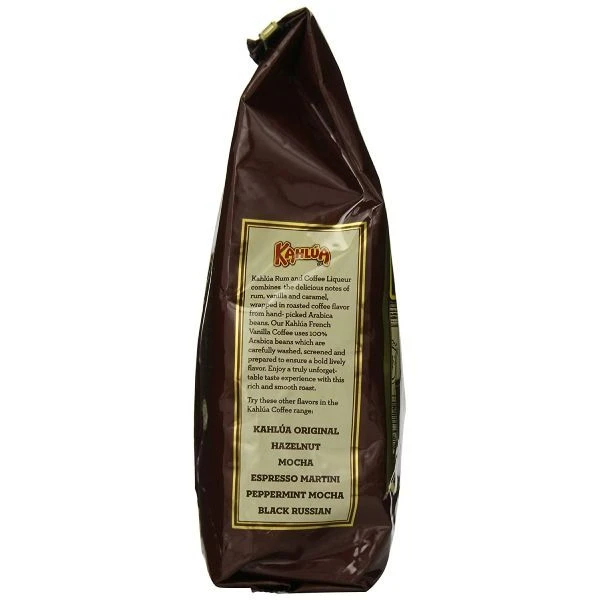 Kahlua French Vanilla Gourmet Ground Coffee (2 Bags/12 Oz) 4 Kahlua French Vanilla Gourmet Ground Coffee (2 Bags/12 Oz) - Image 4