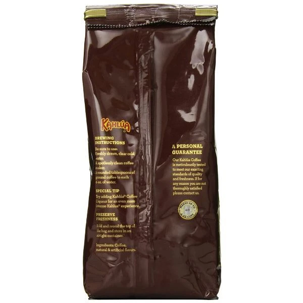 Kahlua French Vanilla Gourmet Ground Coffee (2 Bags/12 Oz) 5 Kahlua French Vanilla Gourmet Ground Coffee (2 Bags/12 Oz) - Image 5