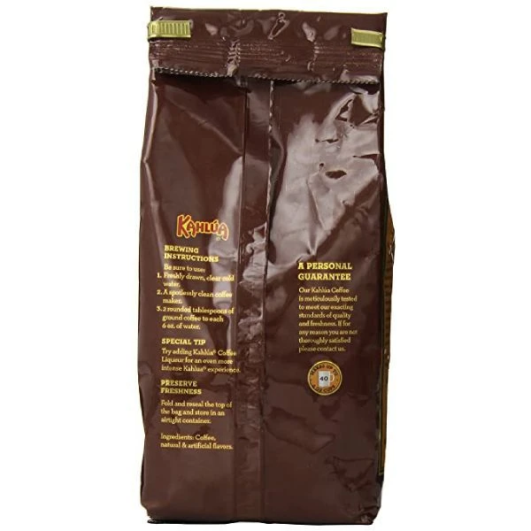 Kahlua Hazelnut Gourmet Ground Coffee (2 Bags/12 Oz) 5 Kahlua Hazelnut Gourmet Ground Coffee (2 Bags/12 Oz) - Image 5