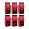 Lacas Coffee Company, Dark Note, Medium Fine Ground Coffee, 6/12oz Bags