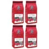 Lacas Coffee Company, Original City Roast, Medium Fine Ground Coffee, 4/12oz Bags