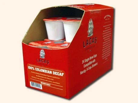 Lacas Coffee Single Serve Cups, 24 Count (Dark Note) 1 Lacas Coffee Single Serve Cups, 24 Count (Dark Note)