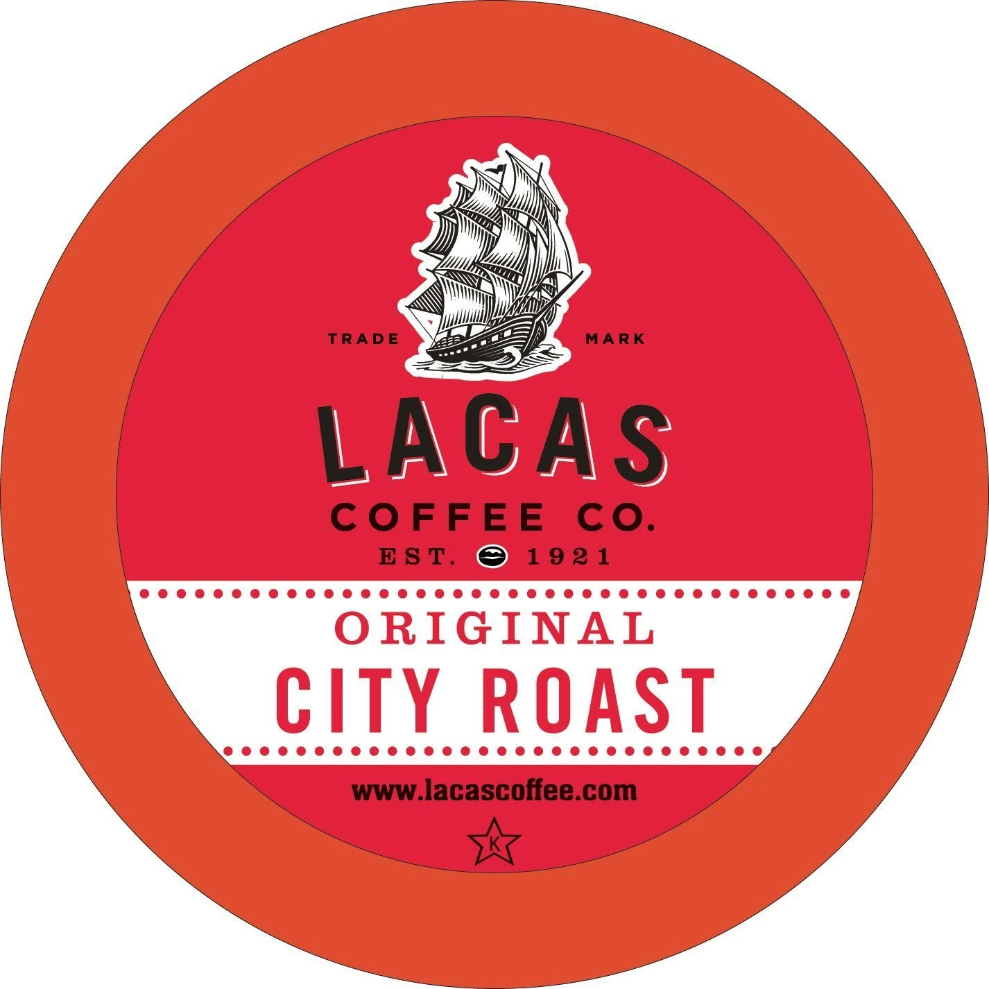 Lacas Coffee Single Serve Cups, 24 Count (Original City Roast) 3 Lacas Coffee Single Serve Cups, 24 Count (Original City Roast) - Image 3