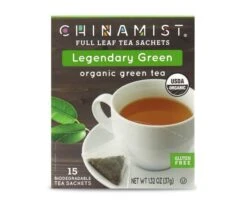 China Mist - Legendary Green Organic Black Full Leaf Tea Sachet, 6 Boxes 15 Count 6 China Mist - Legendary Green Organic Black Full Leaf Tea Sachet, 6 Boxes 15 Count -Koffee Express Sales legendarygreen teasachet packet 1 1 1