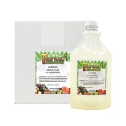 Tropical Sensations Lemon Granita Slushie Mix – 6 Bottles, 64 Oz Each – Non-Alcoholic Frozen Drink Mix For Slush Machines – Bulk Case