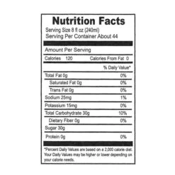 Tropical Sensations Lemon Granita Slushie Mix – 64 Oz Bottle – Non-Alcoholic Frozen Drink Mix For Slush Machines 7 Tropical Sensations Lemon Granita Slushie Mix – 64 Oz Bottle – Non-Alcoholic Frozen Drink Mix For Slush Machines -Koffee Express Sales lemon nutrition 1