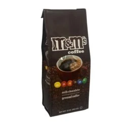 M&M's Milk Chocolate, Naturally And Artificially Flavored Ground Coffee, (2 Bags/10 Oz) 6 M&M's Milk Chocolate, Naturally And Artificially Flavored Ground Coffee, (2 Bags/10 Oz) -Koffee Express Sales m mmilkchoco1 1