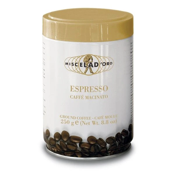 Miscela D'Oro Espresso Caffe Macinato Ground Coffee - 8.8 Oz