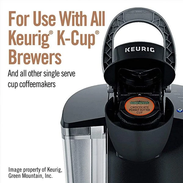 Market & Main Chocolate Peanut Butter Single Serve Coffee Cups, 6 Box (72 Cups) 6 Market & Main Chocolate Peanut Butter Single Serve Coffee Cups, 6 Box (72 Cups) - Image 6