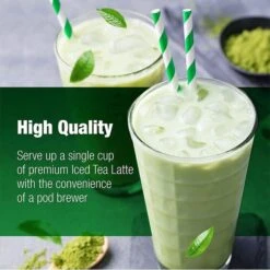 Matcha De Aroma - Green Tea Latte Single Serve Pods (Cinnamon Chai) -Koffee Express Sales matcha de aroma green tea latte single serve pods creamy matcha03 1