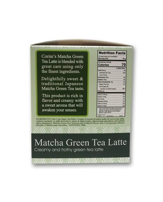 Matcha Green Tea Latte, 12 Single Serve Cups 3 Matcha Green Tea Latte, 12 Single Serve Cups - Image 3