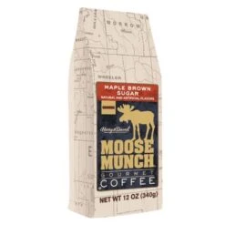 Harry & David Moose Munch Maple Brown Sugar Ground Gourmet Coffee 2 Bags 5 Harry & David Moose Munch Maple Brown Sugar Ground Gourmet Coffee 2 Bags -Koffee Express Sales mbs2