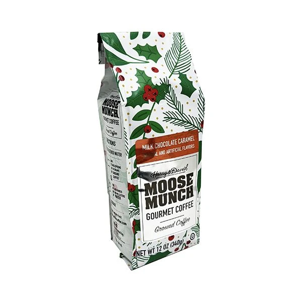 Moose Munch Milk Chocolate Caramel Coffee, Limited Edition Holiday Bags, 3x12oz 2 Moose Munch Milk Chocolate Caramel Coffee, Limited Edition Holiday Bags, 3x12oz - Image 2