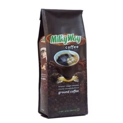 Milky Way Caramel, Nougat And Chocolate, Naturally And Artificially Flavored Ground Coffee,10 Oz Bag