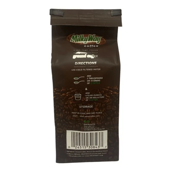 Milky Way Caramel, Nougat And Chocolate, Naturally And Artificially Flavored Ground Coffee,10 Oz Bag 3 Milky Way Caramel, Nougat And Chocolate, Naturally And Artificially Flavored Ground Coffee,10 Oz Bag - Image 3
