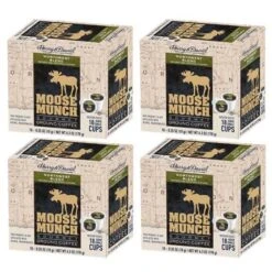 Moose Munch Northwest Blend Coffee Single Serve Coffee By Harry & David, 4/18 Count