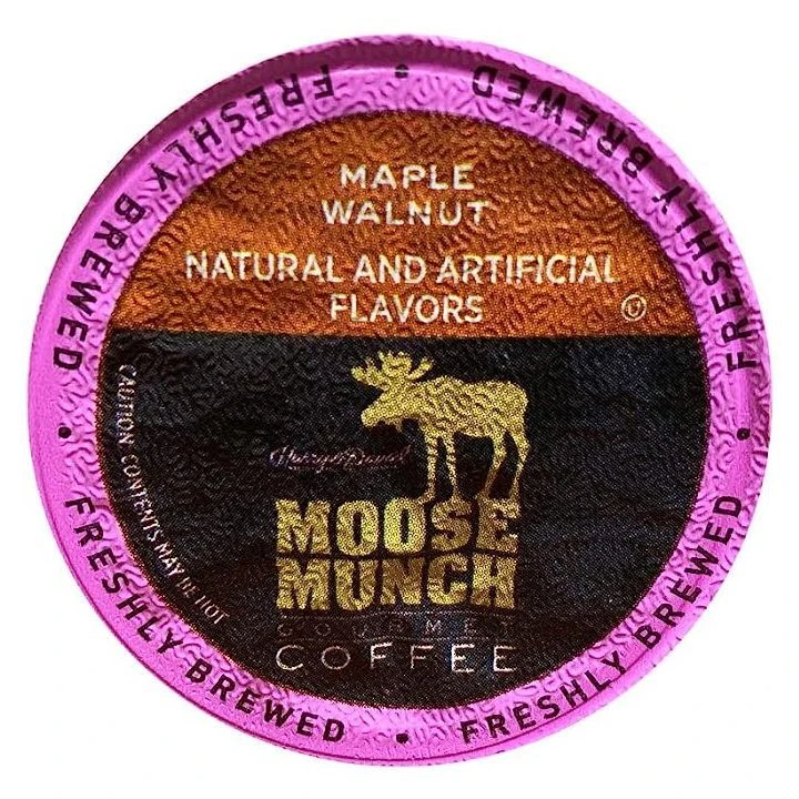 Moose Munch Single Serve Coffee By Harry & David, Maple Walnut, 4/18 Count 3 Moose Munch Single Serve Coffee By Harry & David, Maple Walnut, 4/18 Count - Image 3