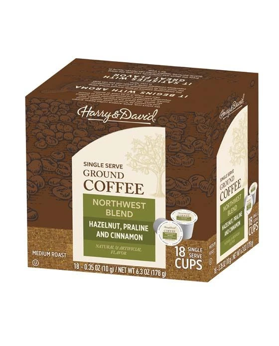 Harry & David Northwest Blend Single Serve Cups Coffee, 2/18 Count 2 Harry & David Northwest Blend Single Serve Cups Coffee, 2/18 Count - Image 2