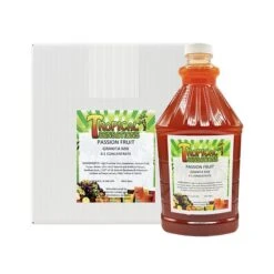 Tropical Sensations Passion Fruit Granita Slushie Mix – 6 Bottles, 64 Oz Each – Non-Alcoholic Frozen Drink Mix For Slush Machines – Bulk Case