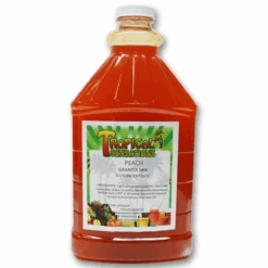 Peach Frozen Drink Mix, Tropical Sensations, 1 Bottle (64 Oz.)