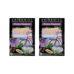 China Mist Naturally Flavored Primo Passion Iced Tea Bags, 4-Count Box, 2-Pack (Each Bag Yields 1/2 Gallon)