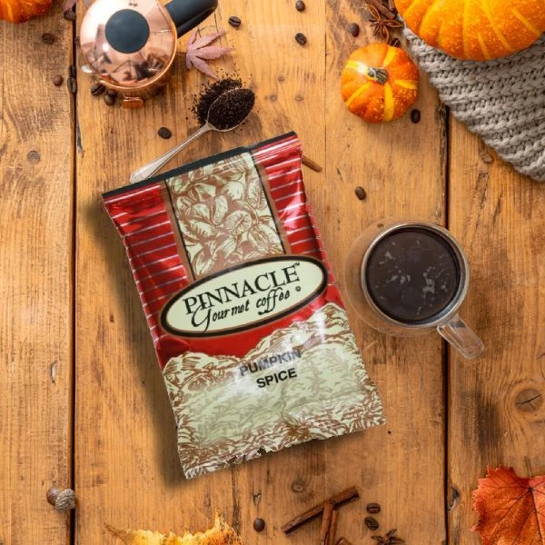 Pinnacle Pumpkin Spice Ground Coffee (24-2.25 Oz Bags) 2 Pinnacle Pumpkin Spice Ground Coffee (24-2.25 Oz Bags) - Image 2