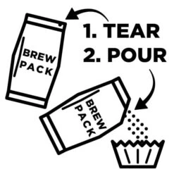 Brickhouse Coffee Midnight Ember Dark Roast, 100% Arabica Ground Coffee, Bold & Smoky Flavor, 2 X 12oz Bags -Koffee Express Sales tear and pour