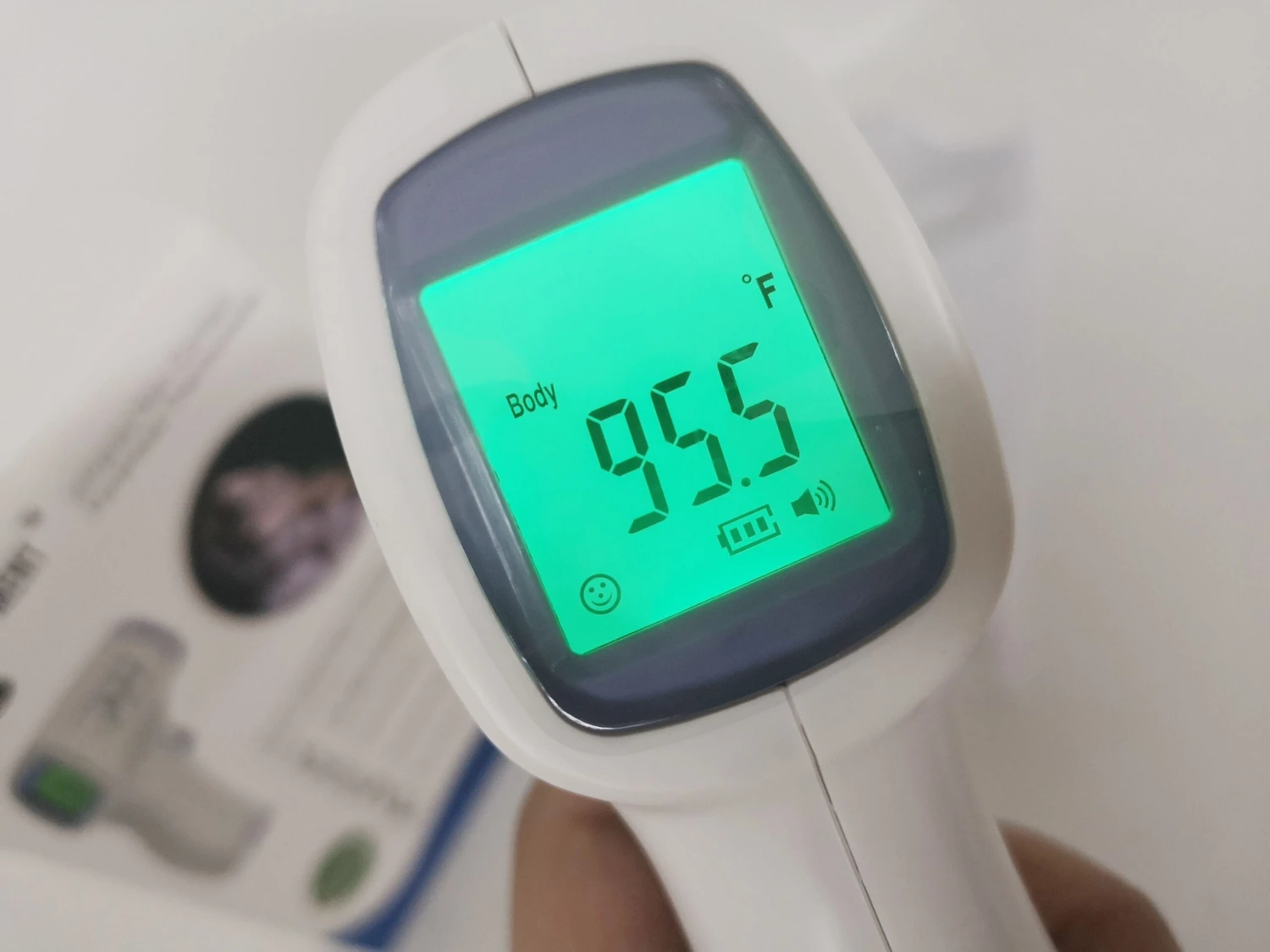 Digital Lcd Infrared Thermometer Non-contact Forehead Baby Adult Temperature USA 12 Pack 3 Digital Lcd Infrared Thermometer Non-contact Forehead Baby Adult Temperature USA 12 Pack - Image 3