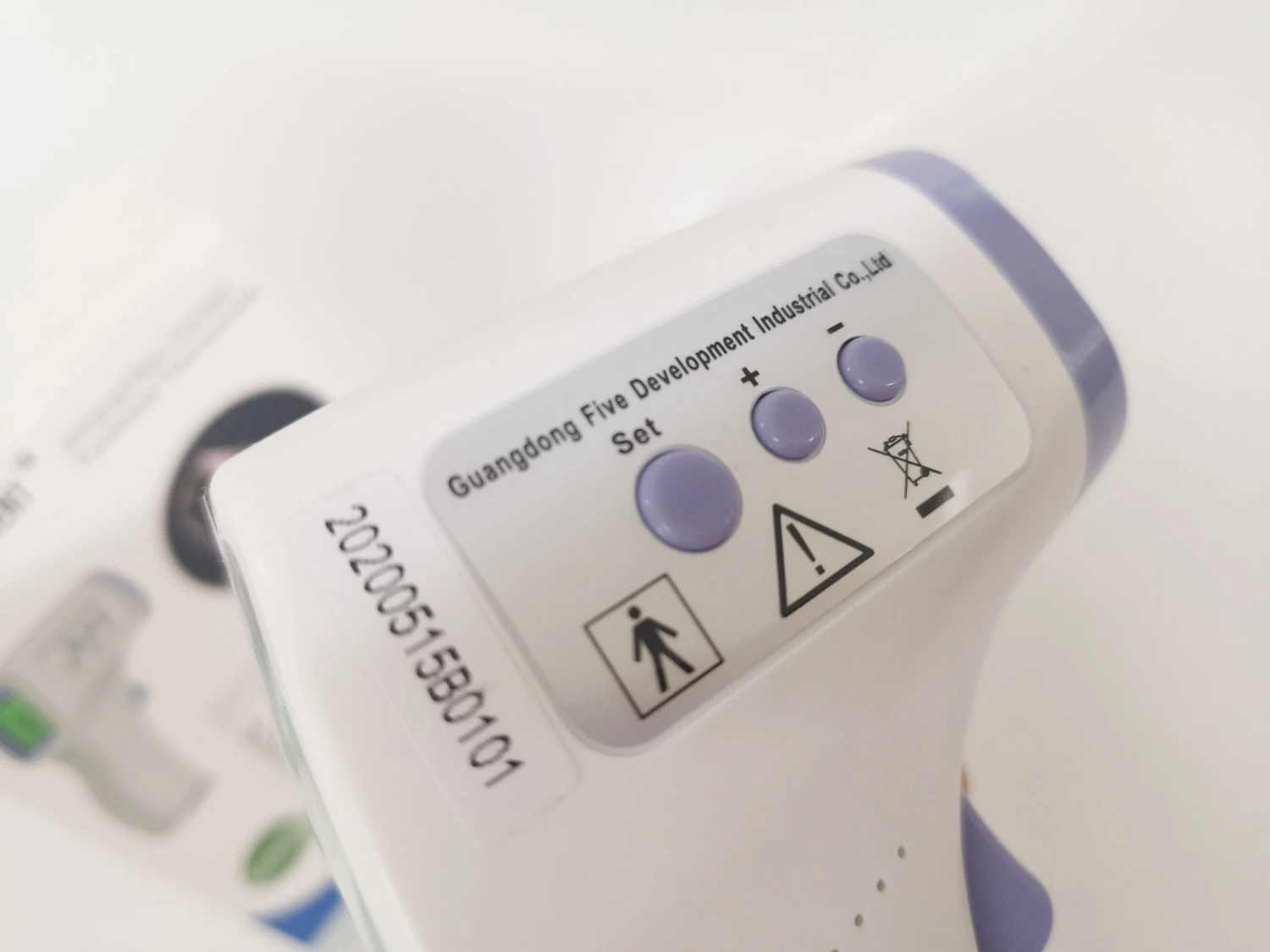 Digital Lcd Infrared Thermometer Non-contact Forehead Baby Adult Temperature USA 12 Pack 2 Digital Lcd Infrared Thermometer Non-contact Forehead Baby Adult Temperature USA 12 Pack - Image 2