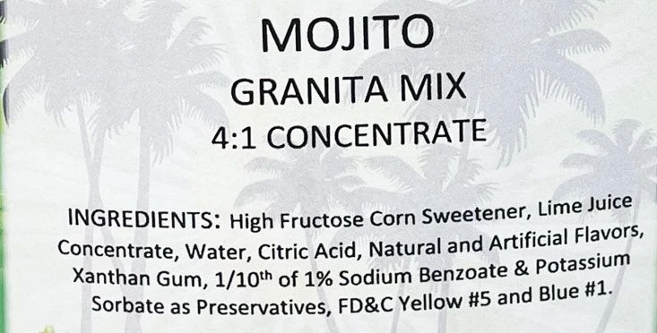Tropical Sensations - Mojito Granita Mix, 1 Bottle 64 Oz 2 Tropical Sensations - Mojito Granita Mix, 1 Bottle 64 Oz - Image 2