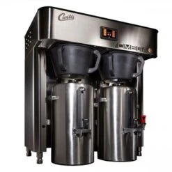 Wilbur Curtis OMGT Twin 6.0 Gallon 3 Ph Coffee Brewer With Transformer -Koffee Express Sales twin 6 gallon 3 ph coffee brewer with transformer2