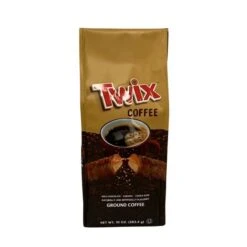 Twix Milk Chocolate, Caramel And Cookie Bars, Naturally And Artificially Flavored Ground Coffee, 6/10 Oz Bag 7 Twix Milk Chocolate, Caramel And Cookie Bars, Naturally And Artificially Flavored Ground Coffee, 6/10 Oz Bag -Koffee Express Sales twix2 3