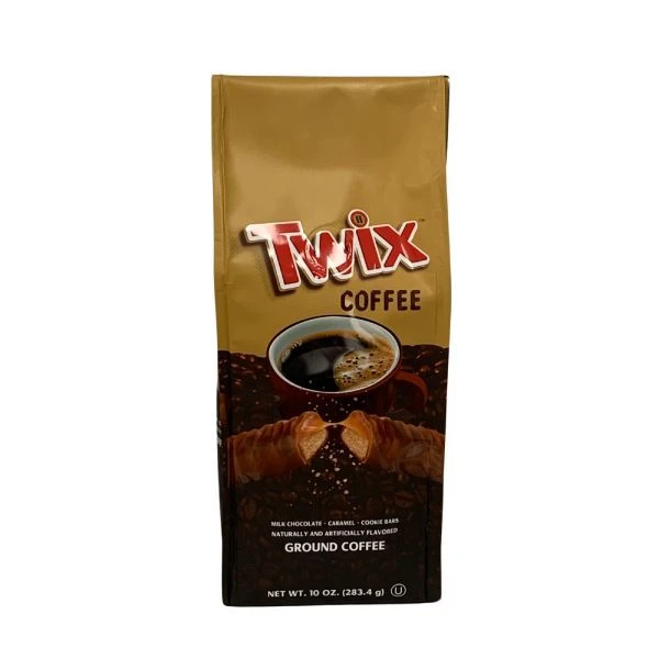Twix Milk Chocolate, Caramel And Cookie Bars, Naturally And Artificially Flavored Ground Coffee, 6/10 Oz Bag 4 Twix Milk Chocolate, Caramel And Cookie Bars, Naturally And Artificially Flavored Ground Coffee, 6/10 Oz Bag - Image 4
